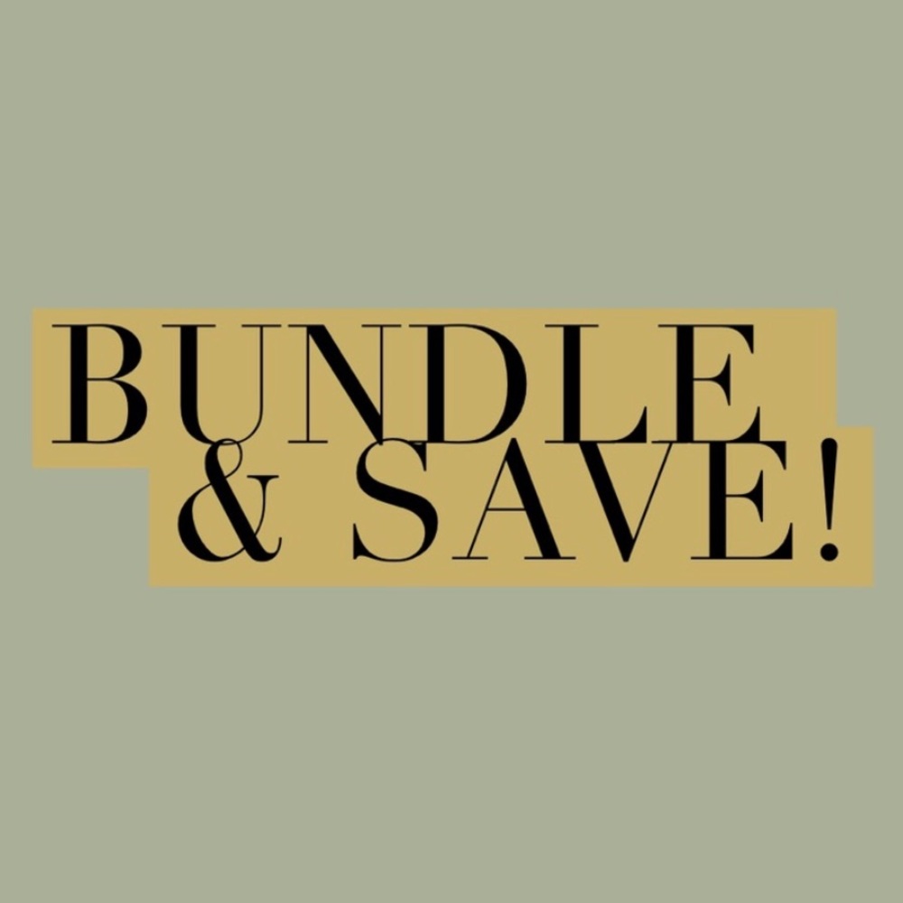 BUNDLE! & save! 〰️